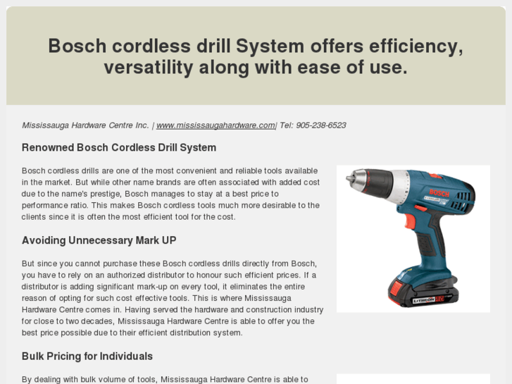 www.boschcordlessdrill.ca