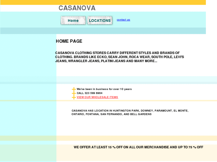 www.casanovastores.com