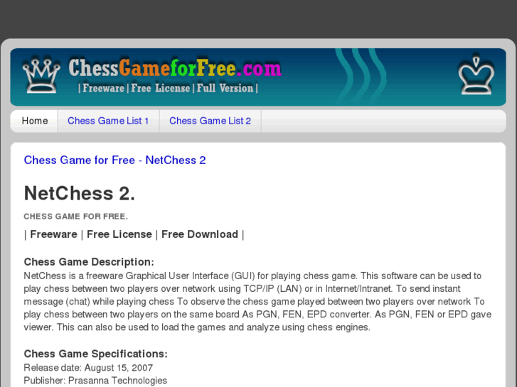 www.chessgameforfree.com