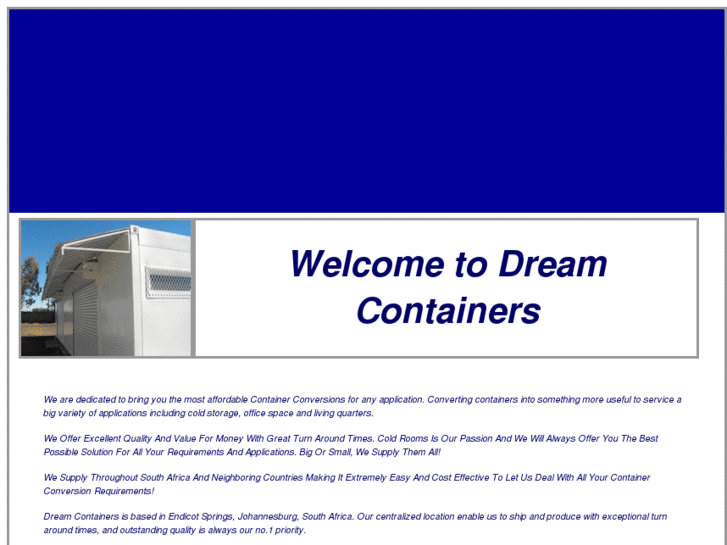 www.dreamcontainers.com