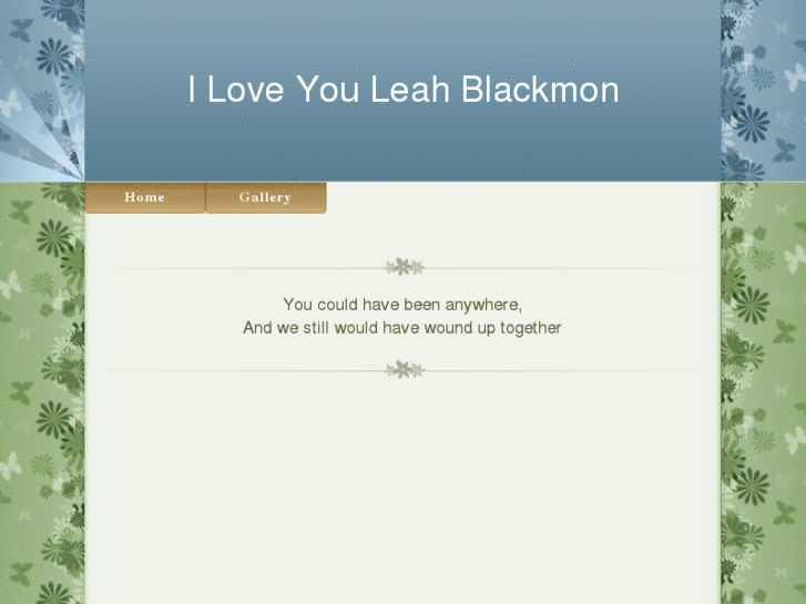 www.iloveyouleahblackmon.com