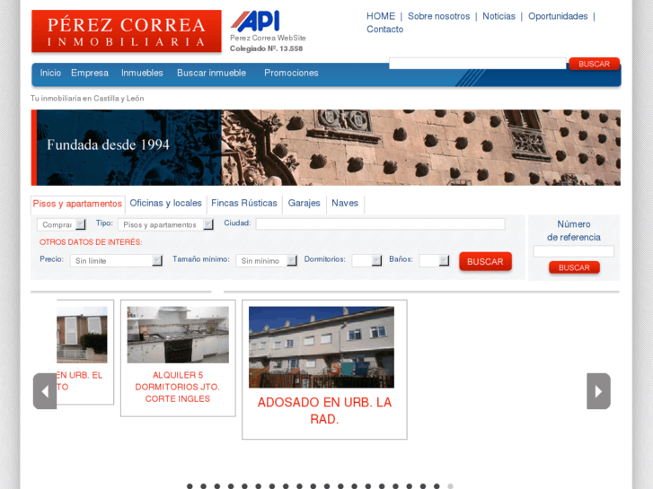 www.inmobiliariaperezcorrea.com