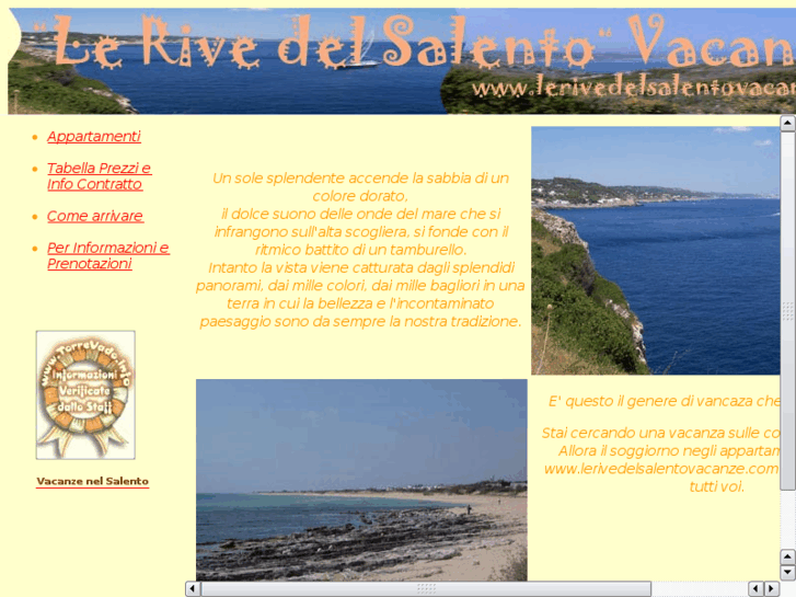 www.lerivedelsalentovacanze.com