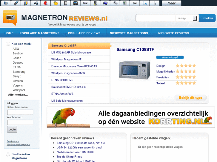 www.magnetronreviews.nl