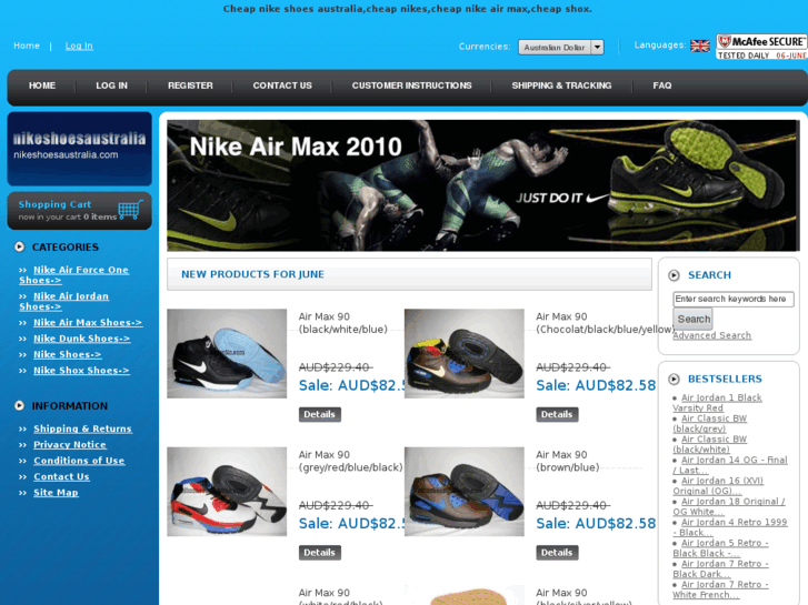 www.nikeshoesaustralia.com