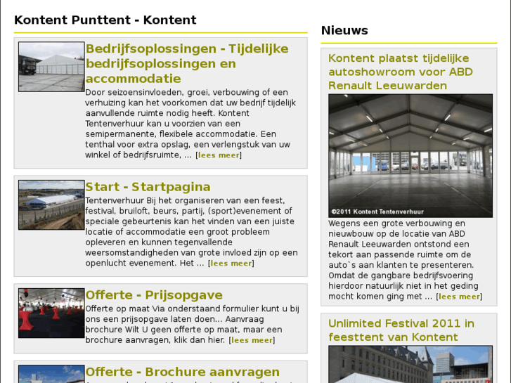 www.punttent.nl