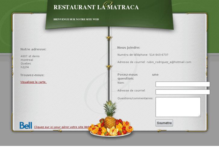 www.restaurantlamatraca.com