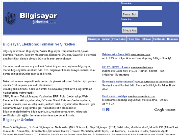 www.bilgisayarsirketleri.info