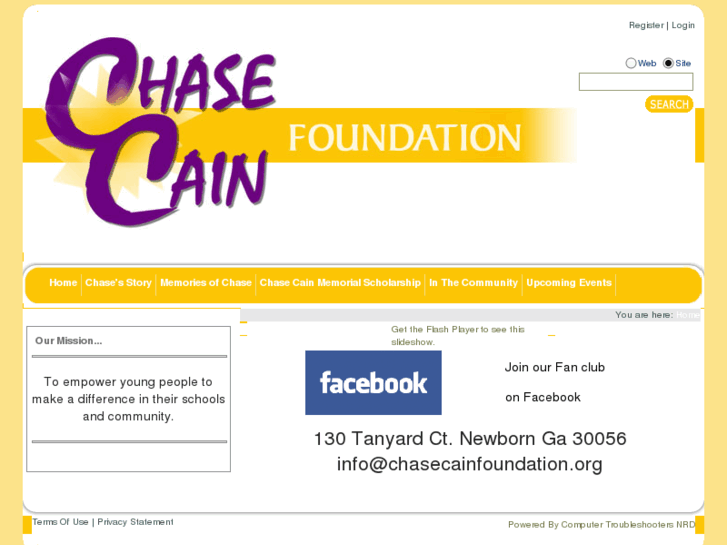 www.chasecainfoundation.org