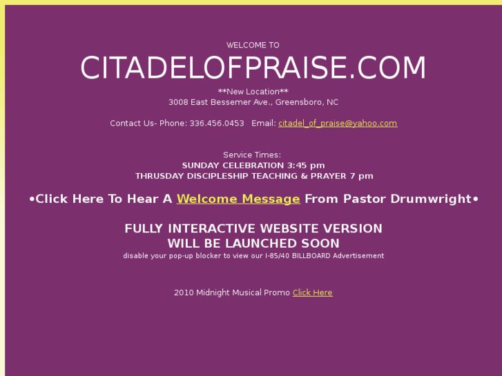 www.citadelofpraise.com