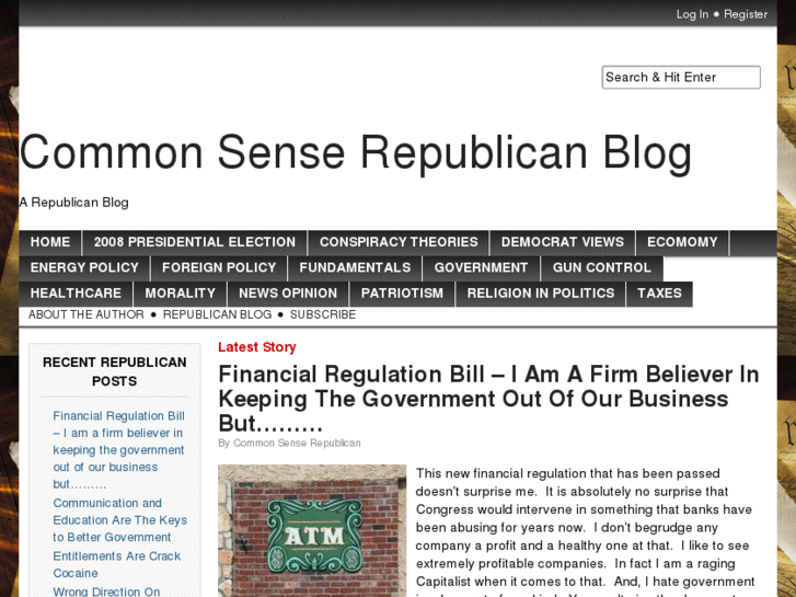 www.commonsenserepublican.com