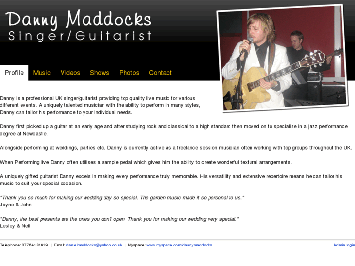 www.dannymaddocks.com