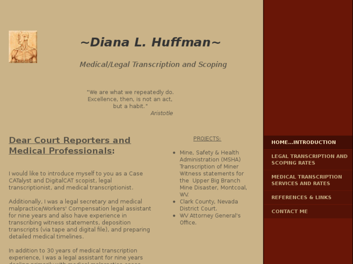 www.diana-huffman.com