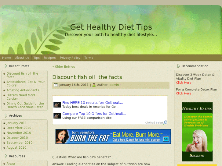 www.gethealthydiettips.com