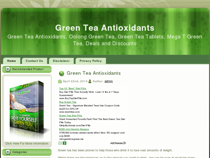 www.greenteaantioxidants.org