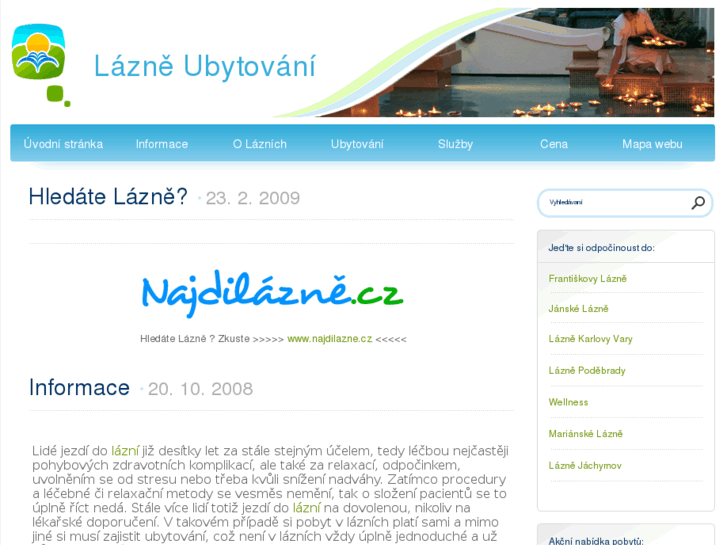 www.lazne-ubytovani.cz