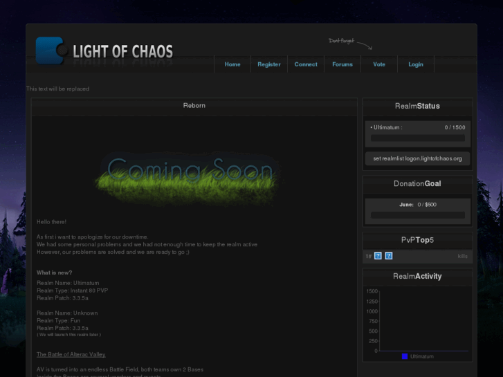 www.lightofchaos.org