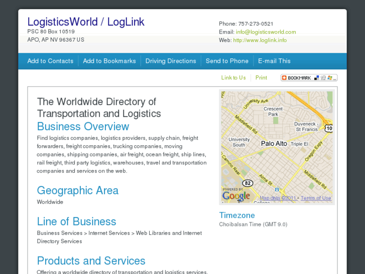 www.loglink.info