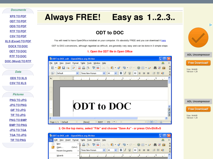 www.odttodoc.org