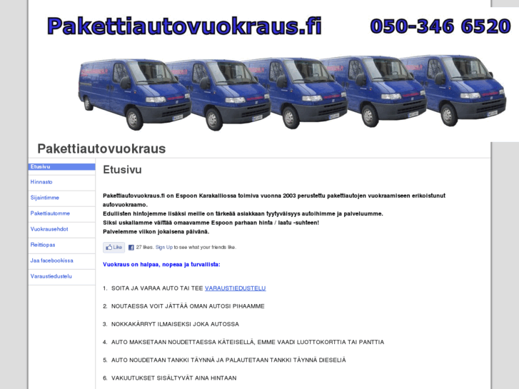 www.pakettiautovuokraamo.com