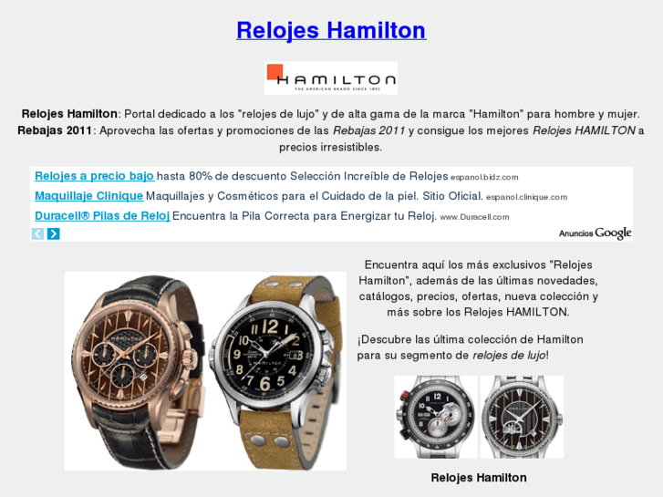 www.relojeshamilton.com