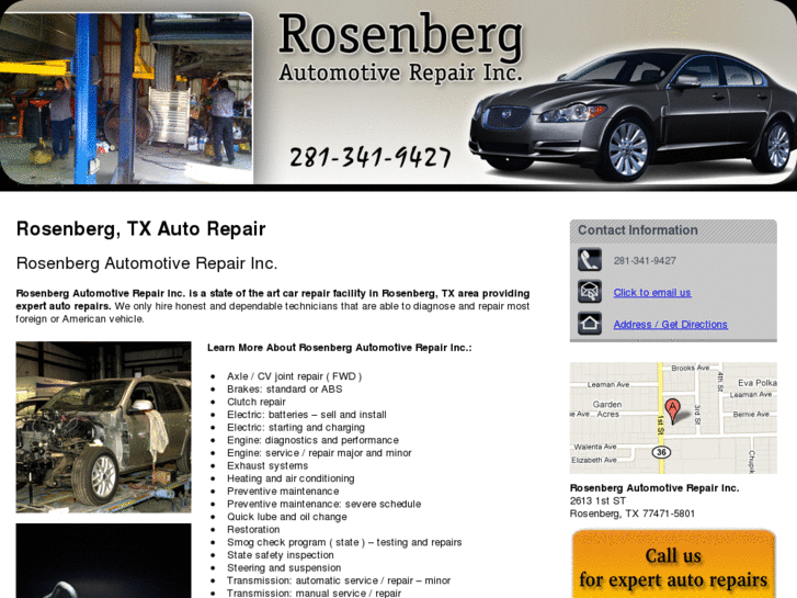 www.rosenbergautomotiverepair.com