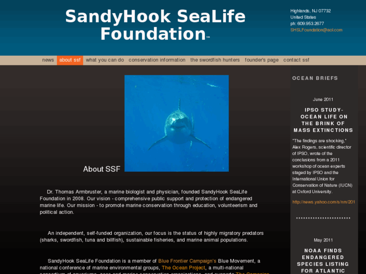 www.sandyhooksealife.org