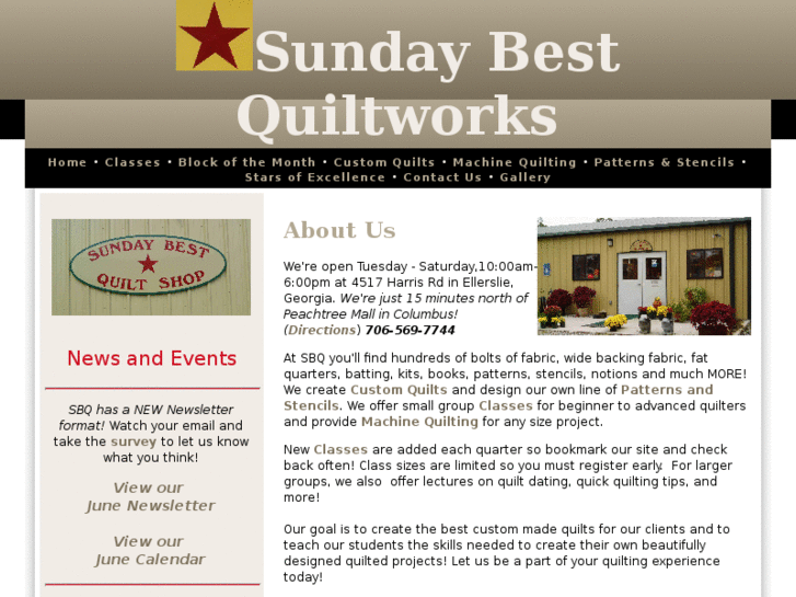 www.sundaybestquiltworks.com