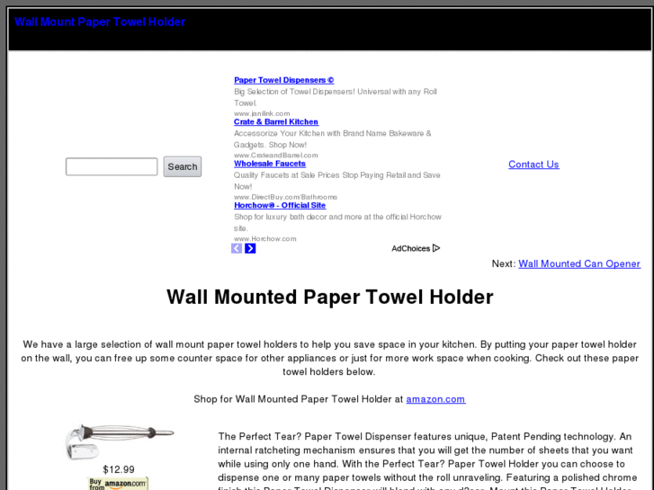 www.wallmountpapertowelholder.com