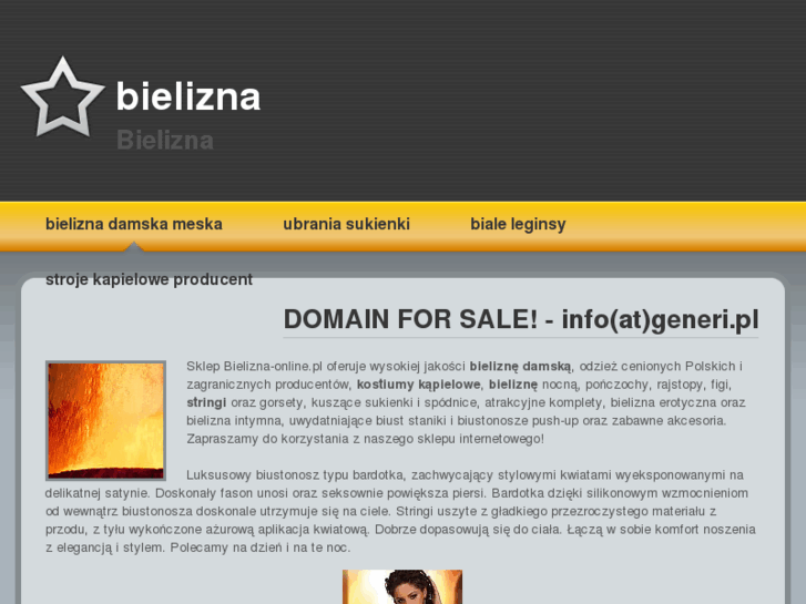 www.bielizna-online.pl