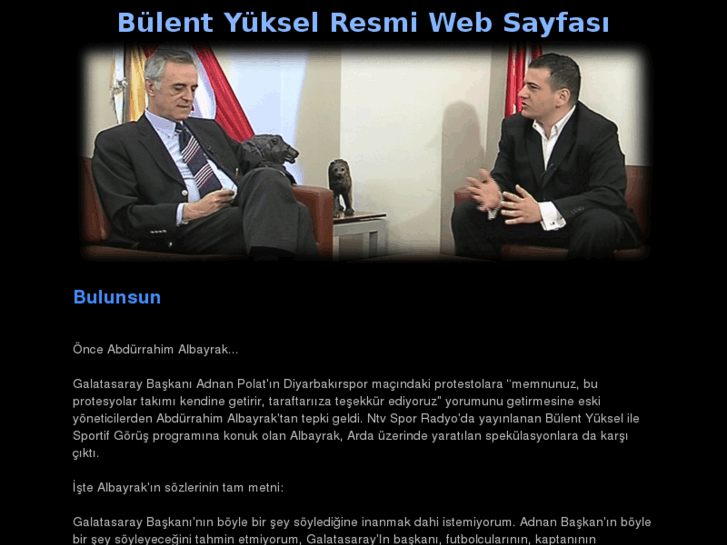 www.bulentyuksel.com