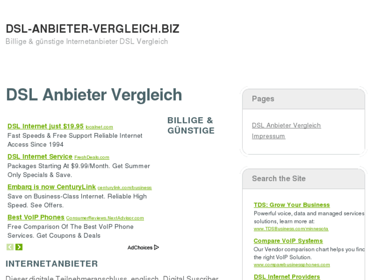 www.dsl-anbieter-vergleich.biz