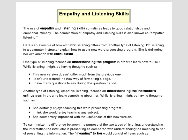 www.empathy-and-listening-skills.net