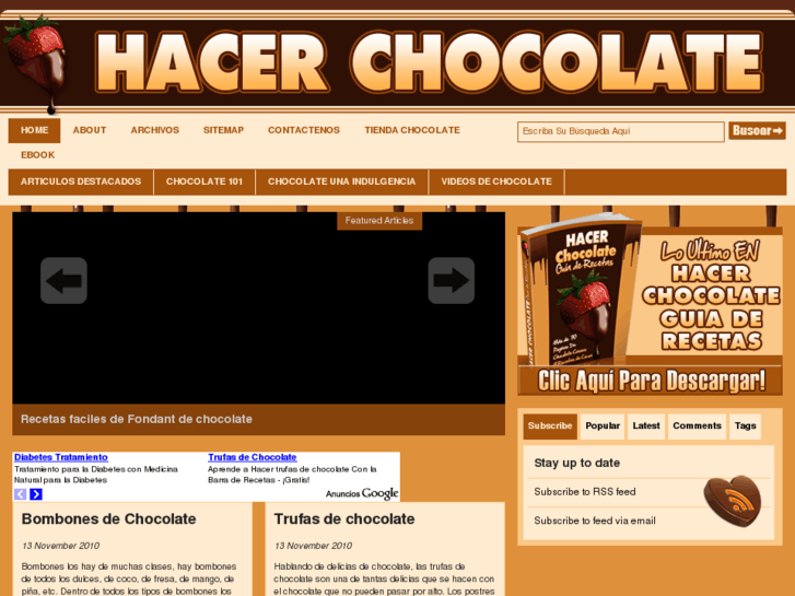 www.hacerchocolate.com