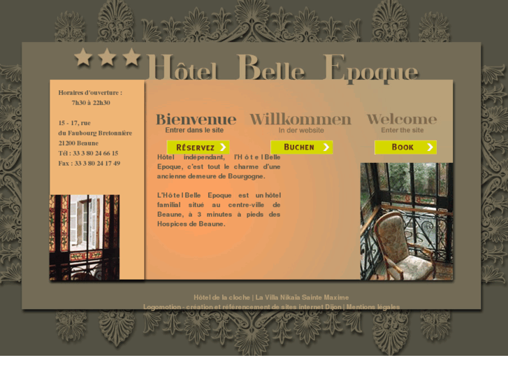 www.hotel-belleepoque-beaune.com