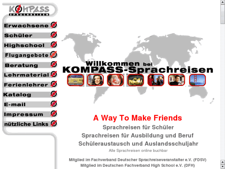 www.kompass-sprachreisen.info