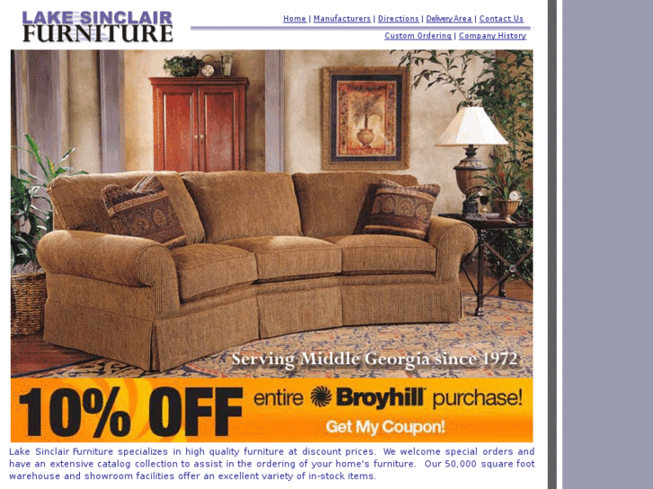 www.lakesinclairfurniture.com