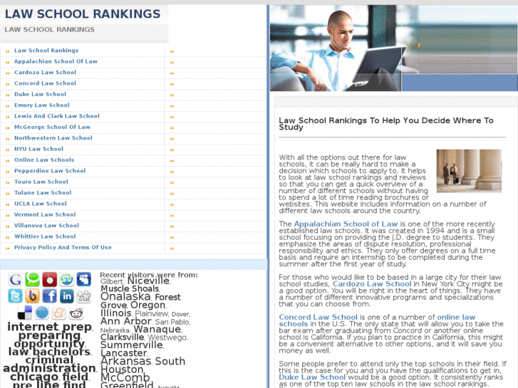 www.law-school-rankings.net