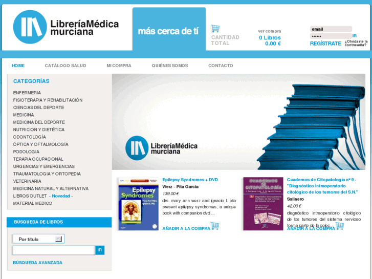 www.libreriamedicamurciana.es