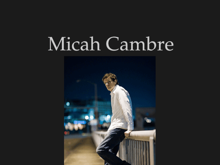 www.micahcambre.com