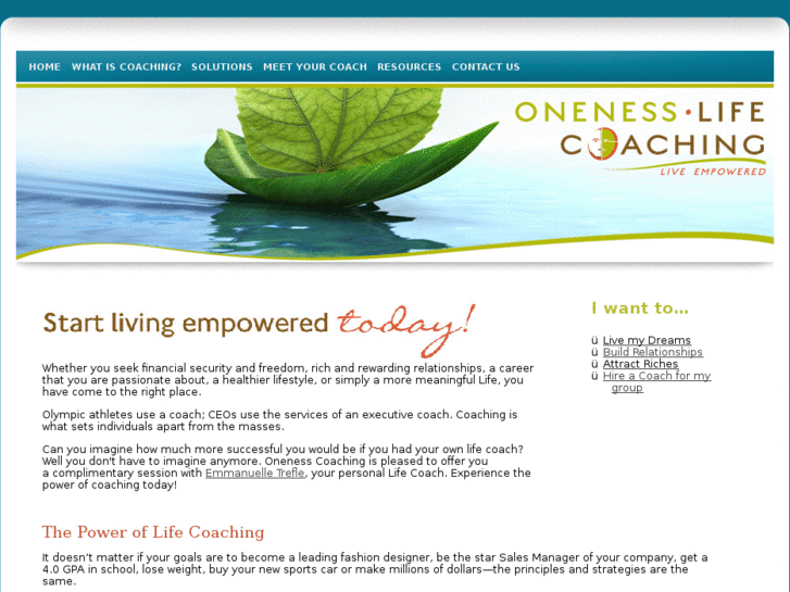 www.onenesscoach.com