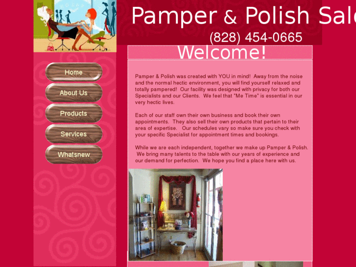 www.pamperandpolishsalon.com