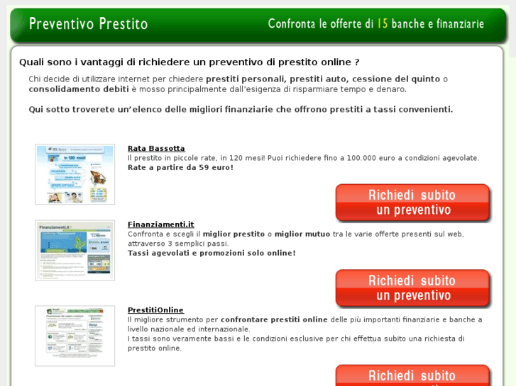 www.preventivoprestito.org