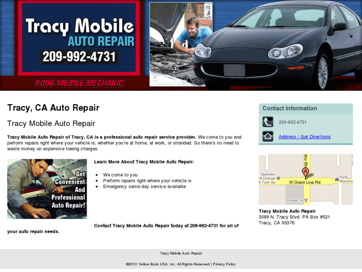 www.tracymobileautorepair.com