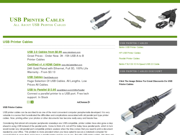 www.usbprintercables.net