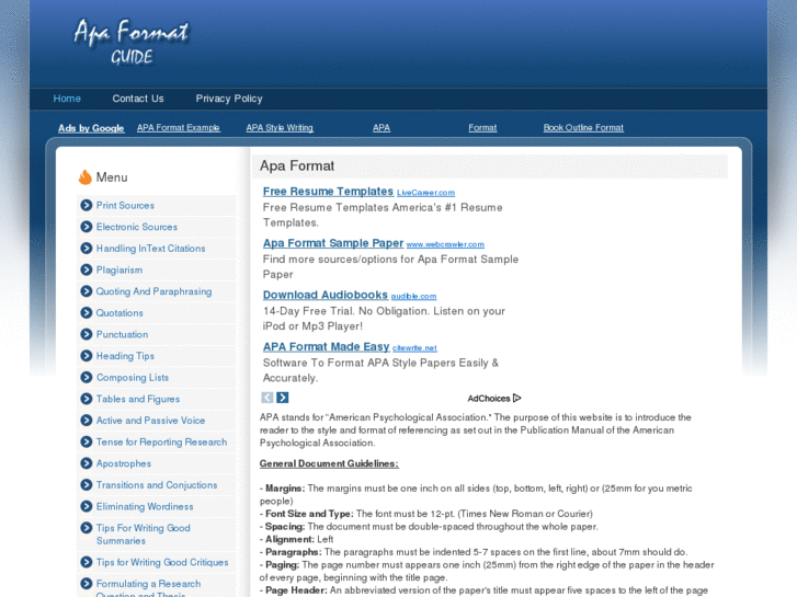 www.apa-format.biz