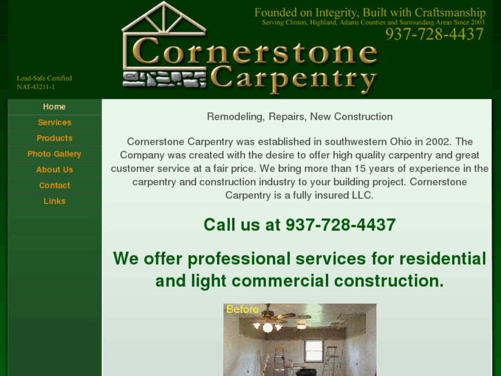 www.cornerstonecarpentry.com