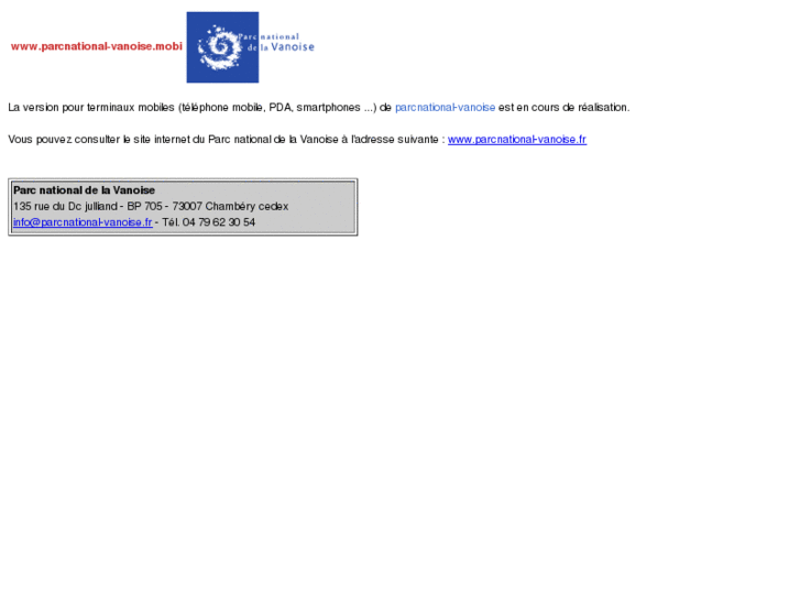 www.parcnational-vanoise.mobi