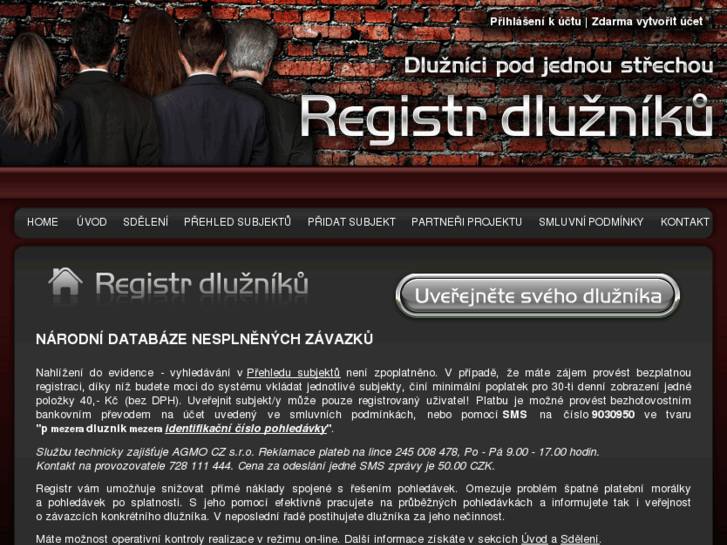 www.registrdluzniku.info