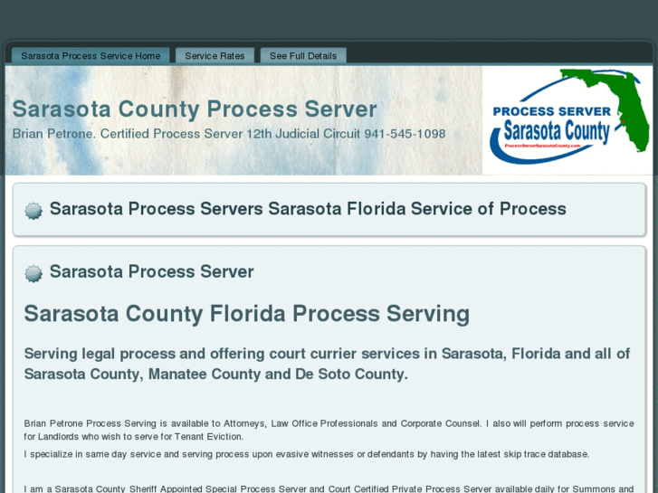 www.sarasotacountyprocessserver.net